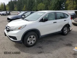 2016 Honda CR-V LX with VIN 5J6RM4H36GL089433, listed as a Copart auction lot 52328515 with 136,550 mi miles and Salvage Title. Bid and sale history available at carsss.com. Image 1.
