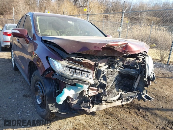 2017 Acura RDX w/Technology Pkg with VIN 5J8TB4H50HL009856, listed as a IAAI auction lot 41537494 with 113,581 mi miles. Bid and sale history available at carsss.com. Image 1.