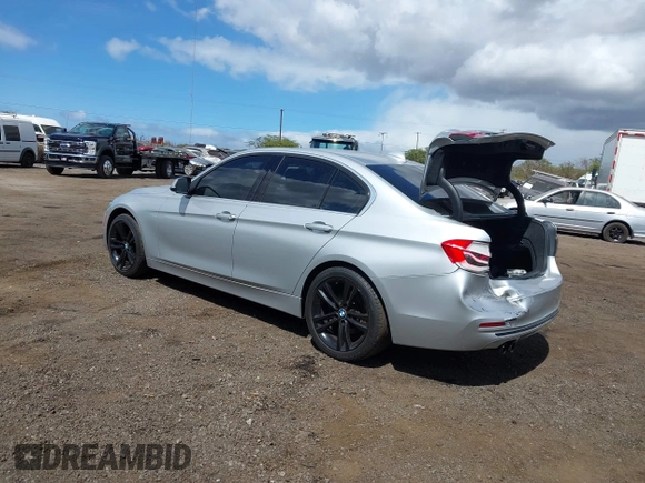 2017 BMW 3 Series 330i with VIN WBA8B9G3XHNU53720, listed as a IAAI auction lot 41993674 with 66,097 mi miles and . Bid and sale history available at DreamBid. Image 3.