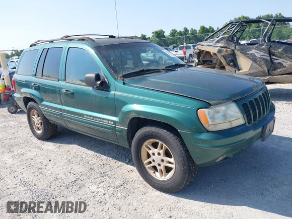 1999 Jeep Grand Cherokee Limited z VIN 1J4GW68N5XC630910, wystawiony jako IAAI lot #42380978 z przebiegiem 188 300 mil mil oraz . Historia ofert i sprzedaży dostępna na DreamBid. Obrazek 1.