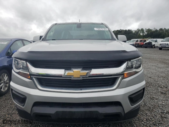 2017 Chevrolet Colorado 2WD WT with VIN 1GCHSBEN7H1282138, listed as a Copart auction lot 75078184 with 0 mi miles and Salvage Title. Bid and sale history available at carsss.com. Image 5.