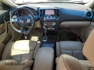 2012 Nissan Maxima S with VIN 1N4AA5APXCC844579, listed as a Copart auction lot 53121245 with 128,979 mi miles and Salvage title. Bid and sale history available at DreamBid. Image 8.