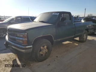 1995 Chevrolet Silverado 1500 with VIN 1GCEK14KXSZ256694, listed as a Copart auction lot 50697995 with Not Provided miles and Salvage Title. Bid and sale history available at DreamBid. Image 1.