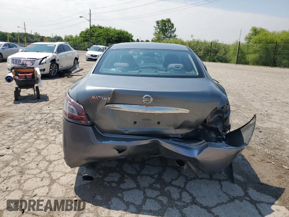 2014 Nissan Maxima S with VIN 1N4AA5AP8EC482691, listed as a Copart auction lot 60289605 with 179,383 mi miles and Salvage title. Bid and sale history available at DreamBid. Image 6.