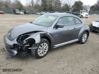 2019 Volkswagen Beetle S with VIN 3VWFD7AT7KM705987, listed as a Copart auction lot 42442335 with 37,504 mi miles and Salvage Title. Bid and sale history available at carsss.com. Image 1.