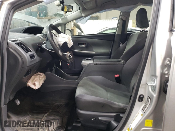 2014 Toyota Prius Two with VIN JTDZN3EUXEJ014995, listed as a Copart auction lot 50242315 with 139,184 mi miles and Salvage Title. Bid and sale history available at DreamBid. Image 7.