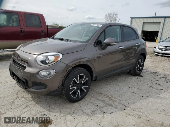 2016 FIAT 500X Easy with VIN ZFBCFYBT0GP330315, listed as a Copart auction lot 50959245 with 114,785 mi miles and Salvage title. Bid and sale history available at DreamBid. Image 1.