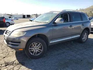 2009 Volkswagen Touareg VR6 z VIN WVGBE77L29D021713, wystawiony jako Copart lot #46617735 z przebiegiem 206 589 mil mil oraz Szkoda całkowita • Salvage title. Historia ofert i sprzedaży dostępna na DreamBid. Obrazek 1.