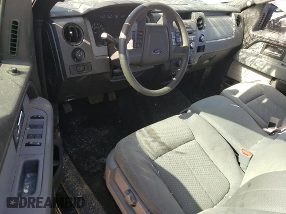 2013 Ford F-150 XL with VIN 1FTFX1CF7DFC08942, listed as a Copart auction lot 49987185 with 113,674 mi miles and Salvage Title. Bid and sale history available at carsss.com. Image 8.