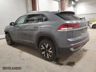 2021 Volkswagen Atlas Cross Sport 2.0T SE with VIN 1V2LC2CA3MC204640, listed as a Copart auction lot 87042584 with 44,106 mi miles and Salvage Title. Bid and sale history available at carsss.com. Image 2.