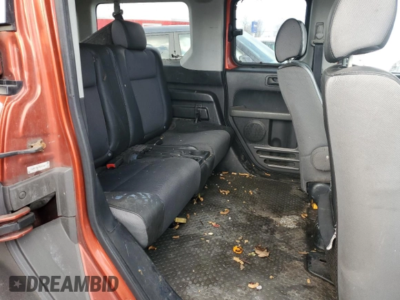 2004 Honda Element EX with VIN 5J6YH18624L015642, listed as a Copart auction lot 46146415 with 201,566 mi miles and Salvage Title. Bid and sale history available at DreamBid. Image 11.