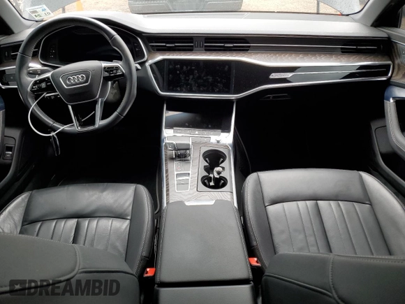 2021 Audi A6 Premium Plus with VIN WAUE8AF27MN011032, listed as a Copart auction lot 41499313 with 23,109 mi miles. Bid and sale history available at carsss.com. Image 8.