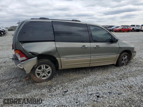 2001 Ford Windstar SEL with VIN 2FMZA534X1BA47029, listed as a Copart auction lot 44507505 with 129,346 mi miles and Salvage Title. Bid and sale history available at carsss.com. Image 3.