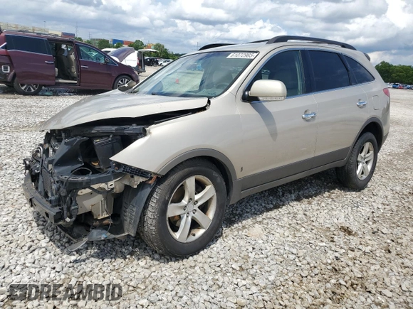 2008 Hyundai Veracruz GLS with VIN KM8NU73C48U039795, listed as a Copart auction lot 61072985 with Not provided miles and Salvage title. Bid and sale history available at DreamBid. Image 1.