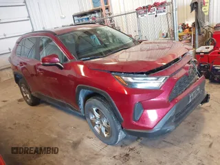 2024 Toyota RAV4 XLE with VIN 2T3P1RFV1RW423570, listed as a IAAI auction lot 41320150 with 34,490 mi miles. Bid and sale history available at carsss.com. Image 1.