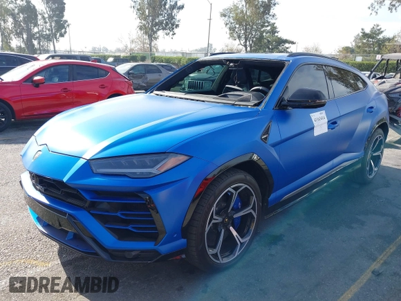 2020 Lamborghini Urus z VIN ZPBUA1ZL5LLA10133, wystawiony jako IAAI lot #41163414 z przebiegiem 31 722 mil mil oraz . Historia ofert i sprzedaży dostępna na DreamBid. Obrazek 18.