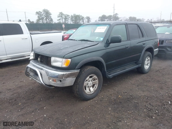 1999 Toyota 4Runner SR5 with VIN JT3HN86R4X0198993, listed as a IAAI auction lot 41807669 with 187,269 mi miles. Bid and sale history available at carsss.com. Image 2.