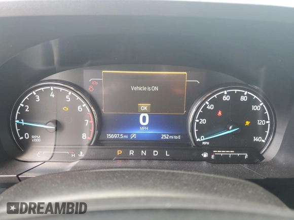 2023 Ford Maverick XL with VIN 3FTTW8F9XPRA99145, listed as a Copart auction lot 56218175 with 15,697 mi miles and Salvage title. Bid and sale history available at DreamBid. Image 9.