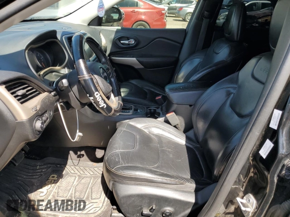 2018 Jeep Cherokee Limited z VIN 1C4PJLDXXJD563703, wystawiony jako Copart lot #65749914 z przebiegiem 122 338 mil mil oraz Szkoda całkowita • Salvage title. Historia ofert i sprzedaży dostępna na DreamBid. Obrazek 7.