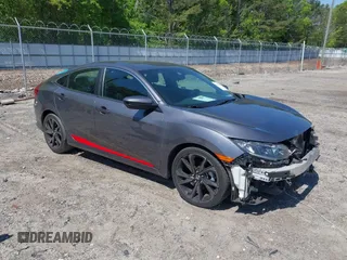 2019 Honda Civic Sport with VIN 2HGFC2F85KH576547, listed as a IAAI auction lot 42024497 with 86,468 mi miles and . Bid and sale history available at DreamBid. Image 1.