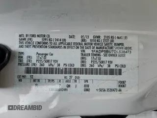 2013 Ford C-Max SEL z VIN 1FADP5BU7DL538473, wystawiony jako Copart lot #58617715 z przebiegiem 153 349 mil mil oraz Szkoda całkowita • Salvage title. Historia ofert i sprzedaży dostępna na DreamBid. Obrazek 13.