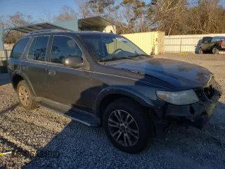 2007 Saab 9-7X I6 with VIN 5S3ET13S472801460, listed as a Copart auction lot 46305395 with 180,567 mi miles and Salvage Title. Bid and sale history available at carsss.com. Image 4.