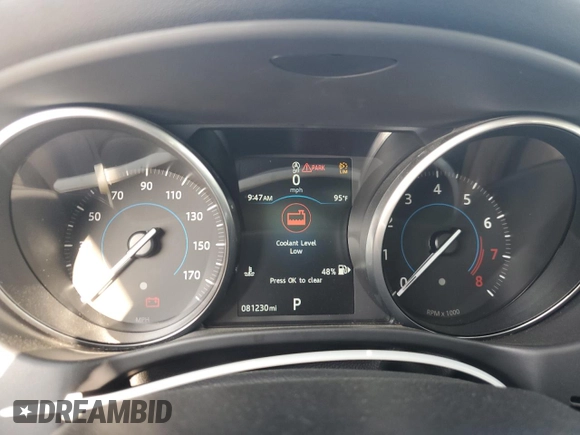 2017 Jaguar XE 25t Prestige with VIN SAJAE4BG7HA969616, listed as a Copart auction lot 50767525 with 81,230 mi miles and Salvage Title. Bid and sale history available at carsss.com. Image 9.