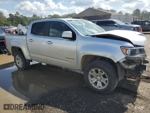 2018 Chevrolet Colorado 2WD LT with VIN 1GCGSCEN7J1320698, listed as a Copart auction lot 54885715 with 91,456 mi miles and Salvage Title. Bid and sale history available at DreamBid. Image 4.