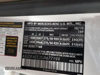 2016 Mercedes-Benz GL with VIN 4JGDF6EE2GA677199, listed as a Copart auction lot 72942304 with 118,244 mi miles and Salvage Title. Bid and sale history available at carsss.com. Image 14.