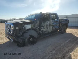 2020 GMC Sierra 1500 Denali with VIN 3GTU9FET3LG254038, listed as a Copart auction lot 85047364 with Not Provided miles and Salvage Title. Bid and sale history available at DreamBid. Image 1.