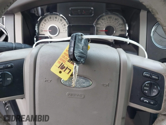 2012 Ford Expedition Max King Ranch with VIN 1FMJK1H59CEF11617, listed as a IAAI auction lot 40992807 with 240,090 mi miles and . Bid and sale history available at DreamBid. Image 11.