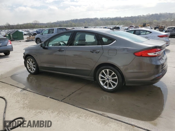 2017 Ford Fusion SE with VIN 3FA6P0H72HR228011, listed as a Copart auction lot 52122895 with 145,693 mi miles and Salvage Title. Bid and sale history available at carsss.com. Image 2.