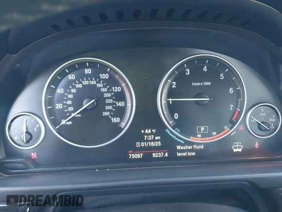 2014 BMW 5 Series 535i with VIN WBA5B1C54ED479873, listed as a IAAI auction lot 41338061 with 75,097 mi miles and . Bid and sale history available at DreamBid. Image 7.
