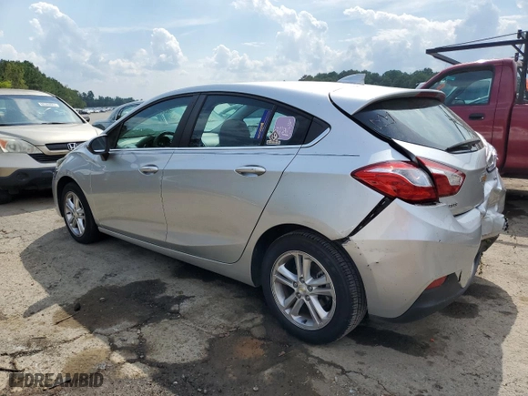 2017 Chevrolet Cruze LT with VIN 3G1BE6SM7HS590093, listed as a Copart auction lot 68633753 with 78,398 mi miles and Salvage Title. Bid and sale history available at carsss.com. Image 2.