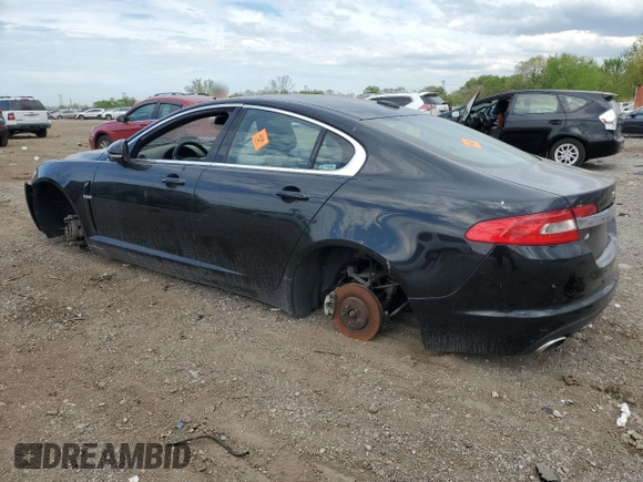 2010 Jaguar XF Premium Luxury with VIN SAJWA0GBXALR73757, listed as a Copart auction lot 56294025 with Not Provided miles and Salvage Title. Bid and sale history available at DreamBid. Image 2.