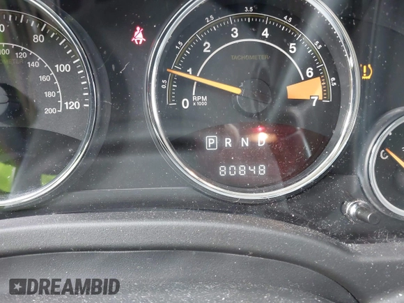2016 Jeep Compass High Altitude Edition with VIN 1C4NJDEB8GD805378, listed as a IAAI auction lot 41440197 with 80,848 mi miles. Bid and sale history available at carsss.com. Image 15.