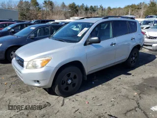 2007 Toyota RAV4 with VIN JTMBD33V476050557, listed as a Copart auction lot 47037695 with 205,490 mi miles and Salvage Title. Bid and sale history available at carsss.com. Image 1.