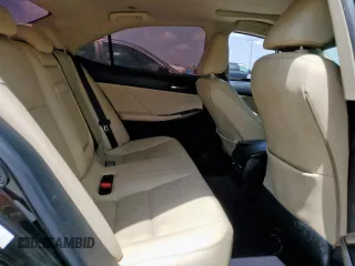 2014 Lexus IS 250 z VIN JTHBF1D21E5029539, wystawiony jako Copart lot #59970435 z przebiegiem 154 326 mil mil oraz Szkoda całkowita • Salvage title. Historia ofert i sprzedaży dostępna na DreamBid. Obrazek 10.