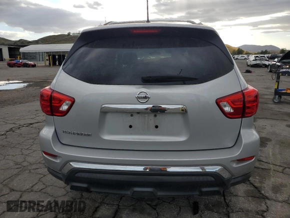 2017 Nissan Pathfinder S with VIN 5N1DR2MN4HC912516, listed as a Copart auction lot 47808895 with 63,367 mi miles and Salvage title. Bid and sale history available at DreamBid. Image 6.