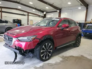 2019 Mazda CX-3 Grand Touring with VIN JM1DKFD70K0451020, listed as a Copart auction lot 45999475 with 48,725 mi miles and Salvage Title. Bid and sale history available at carsss.com. Image 1.