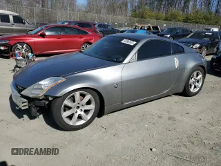2003 Nissan 350Z with VIN JN1AZ34DX3T115932, listed as a Copart auction lot 65702263 with 138,002 mi miles and Non Repairable. Bid and sale history available at carsss.com. Image 1.