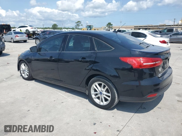 2016 Ford Focus SE with VIN 1FADP3F23GL338269, listed as a Copart auction lot 59866175 with Not provided miles and Salvage title. Bid and sale history available at DreamBid. Image 2.