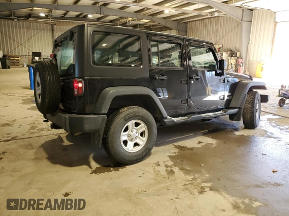 2018 Jeep Wrangler Unlimited Sport S with VIN 1C4BJWDG6JL846777, listed as a Copart auction lot 42458405 with 27,024 mi miles and Salvage Title. Bid and sale history available at DreamBid. Image 3.