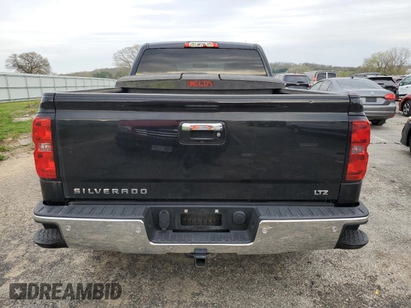 2014 Chevrolet Silverado 1500 LTZ with VIN 1GCVKSEC0EZ237833, listed as a Copart auction lot 55174575 with 146,337 mi miles and Clean Title. Bid and sale history available at DreamBid. Image 6.