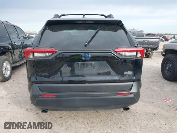 2023 Toyota RAV4 Hybrid XLE with VIN 2T3UWRFV6PW184003, listed as a IAAI auction lot 41266339 with 1 mi miles. Bid and sale history available at carsss.com. Image 16.