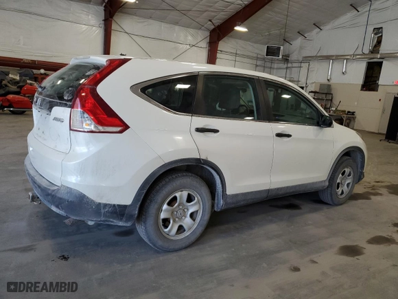 2013 Honda CR-V LX with VIN 5J6RM4H39DL077434, listed as a Copart auction lot 53968125 with 169,055 mi miles and Clean Title. Bid and sale history available at carsss.com. Image 3.