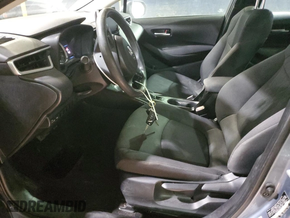 2021 Toyota Corolla LE with VIN 5YFEPMAE4MP187080, listed as a Copart auction lot 44524275 with 86,445 mi miles and Non Repairable. Bid and sale history available at DreamBid. Image 7.