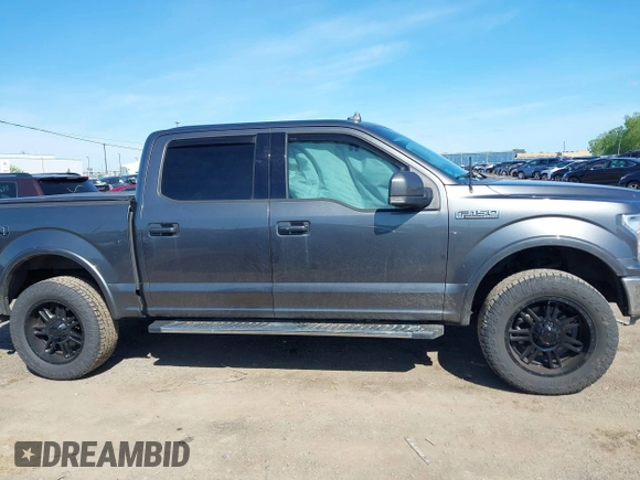 2018 Ford F-150 XL with VIN 1FTEW1EG1JFC91543, listed as a IAAI auction lot 42307775 with 102,055 mi miles and . Bid and sale history available at DreamBid. Image 13.
