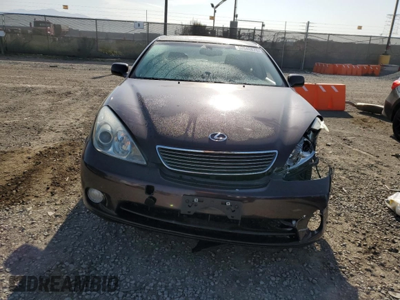 2006 Lexus ES 350 with VIN JTHBA30G865161114, listed as a Copart auction lot 52045875 with 96,749 mi miles and Salvage Title. Bid and sale history available at DreamBid. Image 5.