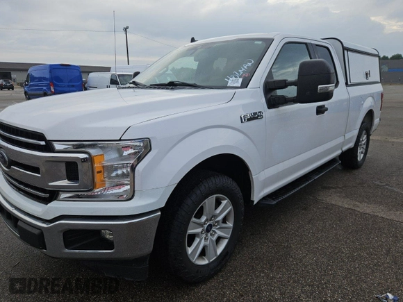 2019 Ford F-150 XL with VIN 1FTEX1C48KKE10543, listed as a IAAI auction lot 42859326 with 81,239 mi miles and . Bid and sale history available at DreamBid. Image 2.